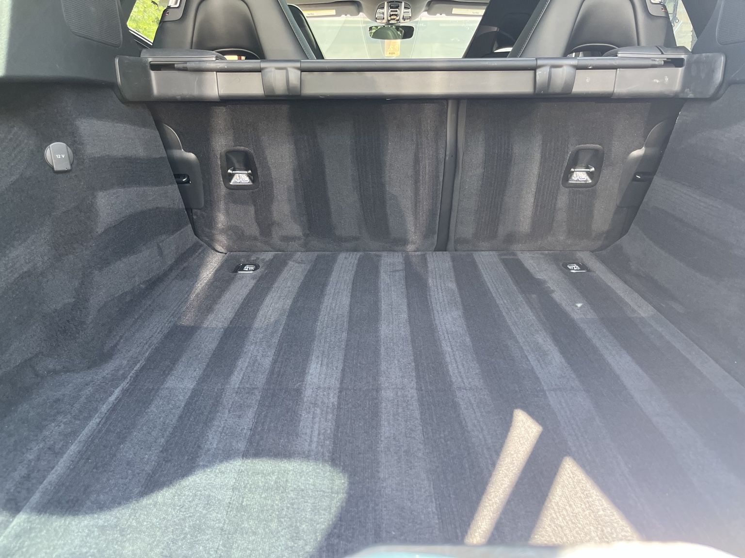 Detailed vehicle cargo area